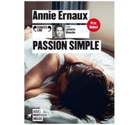 Annie Ernaux – Passion simple – Texte lu par Juliette Binoche – CD audio – Gallimard