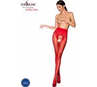 Passion - Tiopen 006 Rote Strumpfhose 1/2 30 Den