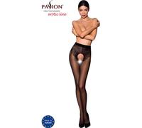 Passion - Tiopen 006 Schwarze Strumpfhose 3/4 30 Den