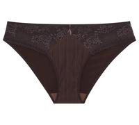 Passionata - Culotte Femme Maddie - Dentelle Florale et Tulle Rayé - Élégance, Maintien et Confort