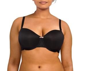 Passionata GEORGIA, Soutien-gorge Corbeille à Coques Memory, Lingerie Femme, Noir, 95C