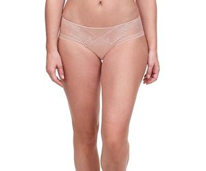 Passionata - Shorty Femme Maddie - Dentelle Florale et Tulle Rayé - Élégance Romantique et Confort Moderne