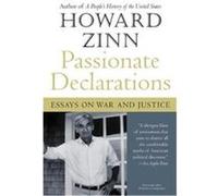 Passionate Declarations Howard Zinn (Auteur)