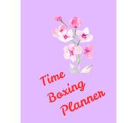 Passionate penny pincher planner,beautiful undated asthetic time boxing to do list to organize your daily task, 130 pages best for students n busy persons