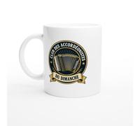 PassionCadeau Mug Accordéon Club Des Accordéonistes Du Dimanche | Tasse Fun Accordéoniste - Idée Cadeau Originale