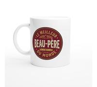 PassionCadeau Mug Beau Papa Humour Le Meilleur Beau Père du Monde