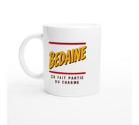 PassionCadeau Mug Bedaine Ça Fait Partie du Charme | Mug Rigolo Gourmandise - Idée Cadeau Originale