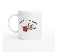 PassionCadeau Mug bowling humour Le Bowling C'est Ma Thérapie