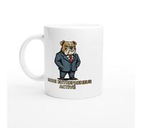 PassionCadeau Mug Bulldog Detective Mode Café Activé