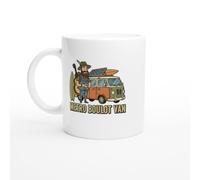 PassionCadeau Mug Campeur Métro Boulot Van | Idée cadeau originale