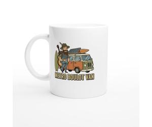 PassionCadeau Mug Campeur Métro Boulot Van | Idée cadeau originale