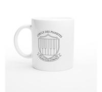 PassionCadeau Mug Cercle des Pianistes Fausses Notes Interdites | Tasse Fun Pianiste - Idée Cadeau Originale