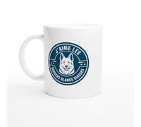 PassionCadeau Mug Chien Humour Berger Blanc Suisse