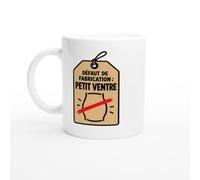 PassionCadeau Mug Défaut de Fabrication Petit Ventre | Mug Fun Bon Vivant - Idée Cadeau Originale