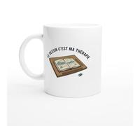 PassionCadeau Mug Dessinateur humour Le Dessin C'est Ma Thérapie