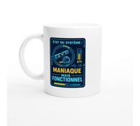 PassionCadeau Mug État du Système Maniaque Mais Fonctionnel | Mug Rigolo Maniaque - Idée Cadeau Originale