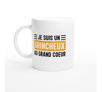 PassionCadeau Mug fun - je suis un grincheux - Mug humour - tasse anniversaire - idée cadeau homme - tasse fun original