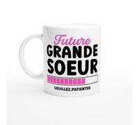 PassionCadeau Mug Humour future grande sœur - Annonce Grossesse