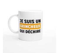 PassionCadeau Mug Humour Homme Grincheux Qui Déchire - Mug humour - tasse anniversaire - idée cadeau homme - tasse fun original