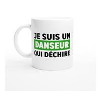 PassionCadeau Mug Humour Homme Je Suis Un Danseur Qui Déchire - Mug humour - tasse anniversaire - idée cadeau homme - tasse fun original