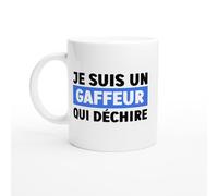PassionCadeau Mug Humour Homme Je Suis Un Gaffeur Qui Déchire - Mug humour - tasse anniversaire - idée cadeau homme - tasse fun original