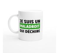 PassionCadeau Mug Humour Homme Je Suis Un Maladroit Qui Déchire - Mug humour - tasse anniversaire - idée cadeau homme - tasse fun original
