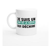 PassionCadeau Mug Humour Homme Je Suis Un Pro De La Sieste Qui Déchire - Mug humour - tasse anniversaire - idée cadeau homme - tasse fun original