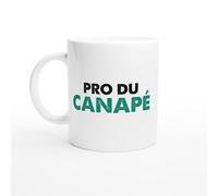 PassionCadeau Mug Humour Homme Pro du Canapé - Mug humour - tasse anniversaire - idée cadeau homme - tasse fun original