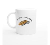 PassionCadeau Mug Humour La Boulangerie C'est Ma Thérapie