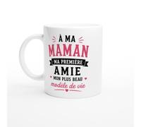 PassionCadeau Mug Maman Ma Première Amie Mon Plus Beau Modèle De Vie | idée cadeau originale