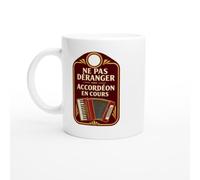 PassionCadeau Mug Ne Pas Déranger Accordéon En Cours | Mug Fun Accordéoniste - Idée Cadeau Originale