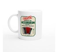 PassionCadeau Mug Niveau En Accordéon Testé Résultats Douteux | Mug Fun Accordéoniste - Idée Cadeau Originale