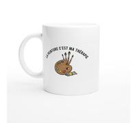 PassionCadeau Mug Peinture La Peinture C'est Ma Thérapie