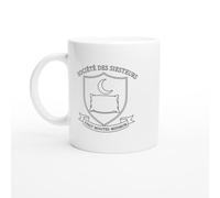 PassionCadeau Mug Société des Siesteurs Vingt Minutes Minimum | Mug Rigolo Marmotte - Idée Cadeau Originale