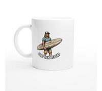 PassionCadeau Mug Surfeur Humour Surf Van Repeat