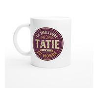 PassionCadeau Mug Tata Fun La Meilleure Tatie du Monde
