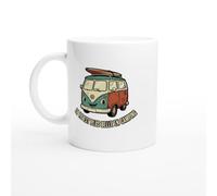 PassionCadeau Mug Van La Vie est Plus Belle en Camping