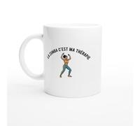PassionCadeau Mug Zumba Humour Danse La Zumba C'est Ma Thérapie