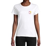 Passione Tennis Official Product - T-Shirt Femme cœur Blanc