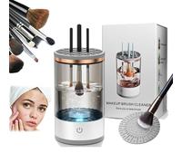 PassionLounge DeepCleaner Nettoyant pour pinceaux de maquillage électrique Convient pour les pinceaux de maquillage de toutes tailles (transparent)