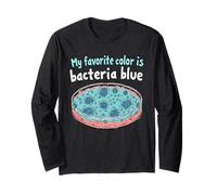 Passionné d'art de microbiologie en Laboratoire Science microbienne Amusant Manche Longue