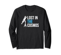 Passionné d'astronomie Lost in The Cosmos Manche Longue