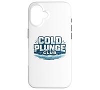 Passionné de Bain de Glace Cold Plunge Club Coque pour iPhone 16