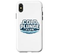 Passionné de Bain de Glace Cold Plunge Club Coque pour iPhone X/XS