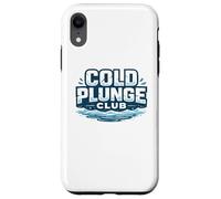 Passionné de Bain de Glace Cold Plunge Club Coque pour iPhone XR