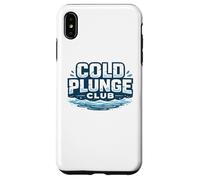 Passionné de Bain de Glace Cold Plunge Club Coque pour iPhone XS Max