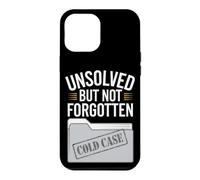 Passionné de Cold Case True Crime and Unsolved Mystery Lover Coque pour iPhone 12 Pro Max