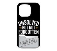 Passionné de Cold Case True Crime and Unsolved Mystery Lover Coque pour iPhone 15 Pro