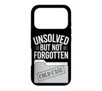 Passionné de Cold Case True Crime and Unsolved Mystery Lover Coque pour iPhone 17 Pro