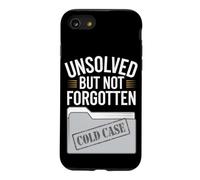Passionné de Cold Case True Crime and Unsolved Mystery Lover Coque pour iPhone SE (2020) / 7/8